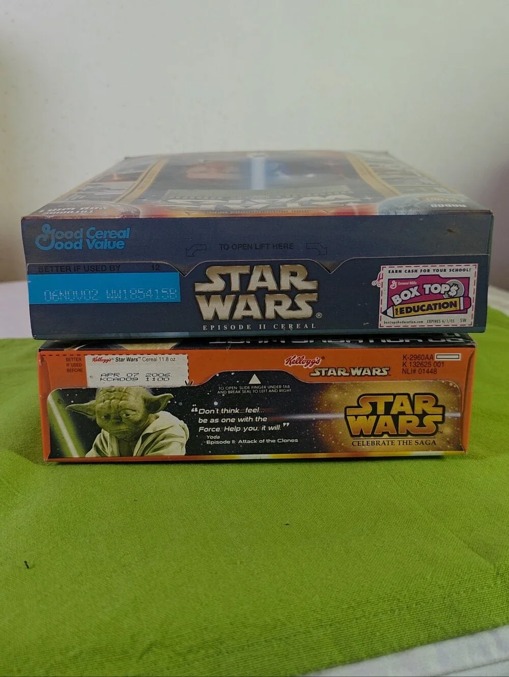 Star Wars boxes full